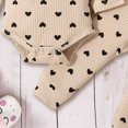 thumbnail image 5 of Gibobby Unisex Infant Long Sleeve Bodysuit Solid Color Soft Baby Onesie Long Sleeve Baby Jumpsuit For Newborn Rompers 0-3M 3-6M 6-9M 9-12M(6-9 Months,Khaki), 5 of 6
