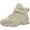 B Beige, variant on Boys Ankle Snow Boots Toddler Kids Winter Warm Slip On Waterproof Hiking Boots Outdoor Non Slip Walking Shoes