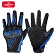 thumbnail image 1 of BSDDP RH-A0123 Motorcycle Racing Gloves with PVC Shell Knuckle Protection, Non-Slip Palm & Adjustable Wrist Fastener Tape - Breathable Mesh Material, Blue XXL Size for Outdoor Riding Safety and, 1 of 7