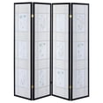 thumbnail image 5 of Catabella 4-Panel Room Divider Folding Shoji Screen Floral, 5 of 7