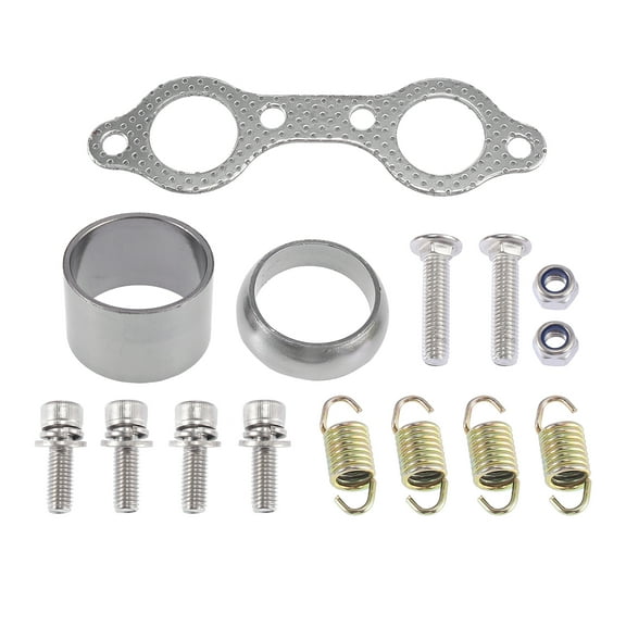 Exhaust Manifold Gasket and Spring Bolts Rebuild Kit for Polaris RZR 800 for Ranger 800