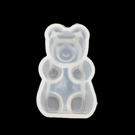 

HeroNeo Gummy Bear Candy Silicone Mold Cake Chocolate Fondant Resin Pendant Jewelry DIY