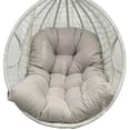 thumbnail image 1 of Matsuzay Cojín de cesta colgante Suavidad y durabilidad combinadas Cojín de cuna para silla colgante Proporciona comodidad Decoración del hogar gris claro 80*120cm, 1 of 6