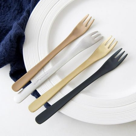 

Fruit Forks Stainless Steel Matte Party Snail Fork