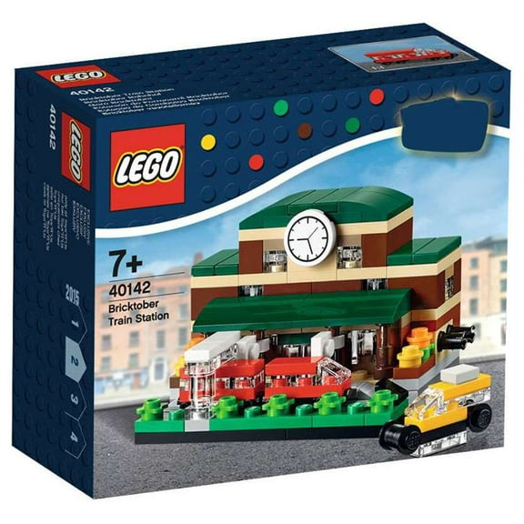 Pre-Owned 2015 Bricktober Train Station Set LEGO 40142 [Damaged Package]