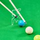thumbnail image 4 of Functional Acrylic Bridge Head Holder Adjustable Pool Cue Rest Holder Universal Billiard Head Sand for Casual Player, 4 of 4