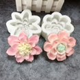 thumbnail image 6 of Beautiful Romantic Handmade 3D Silicone Peony Flower Candle Mold for Wedding Party Dinner - DIY Resin  Scented Soap  Wax Mould - Ornament Making Kit - Stunning Floral Decorations for Spec, 6 of 7