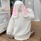 thumbnail image 2 of Sudaderas con capucha de Orejas de conejo Kawaii para mujer, Sudadera con capucha Lolita, sudaderas con cremallera, sudaderas casuales, Harajuku Sudadera con capucha de manga larga, Invierno, 2 of 5