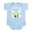 Sky Blue, variant on CafePress - Mommy's Little Lucky Charm Infant Bodysuit - Baby Light Bodysuit, Size Newborn - 24 Months