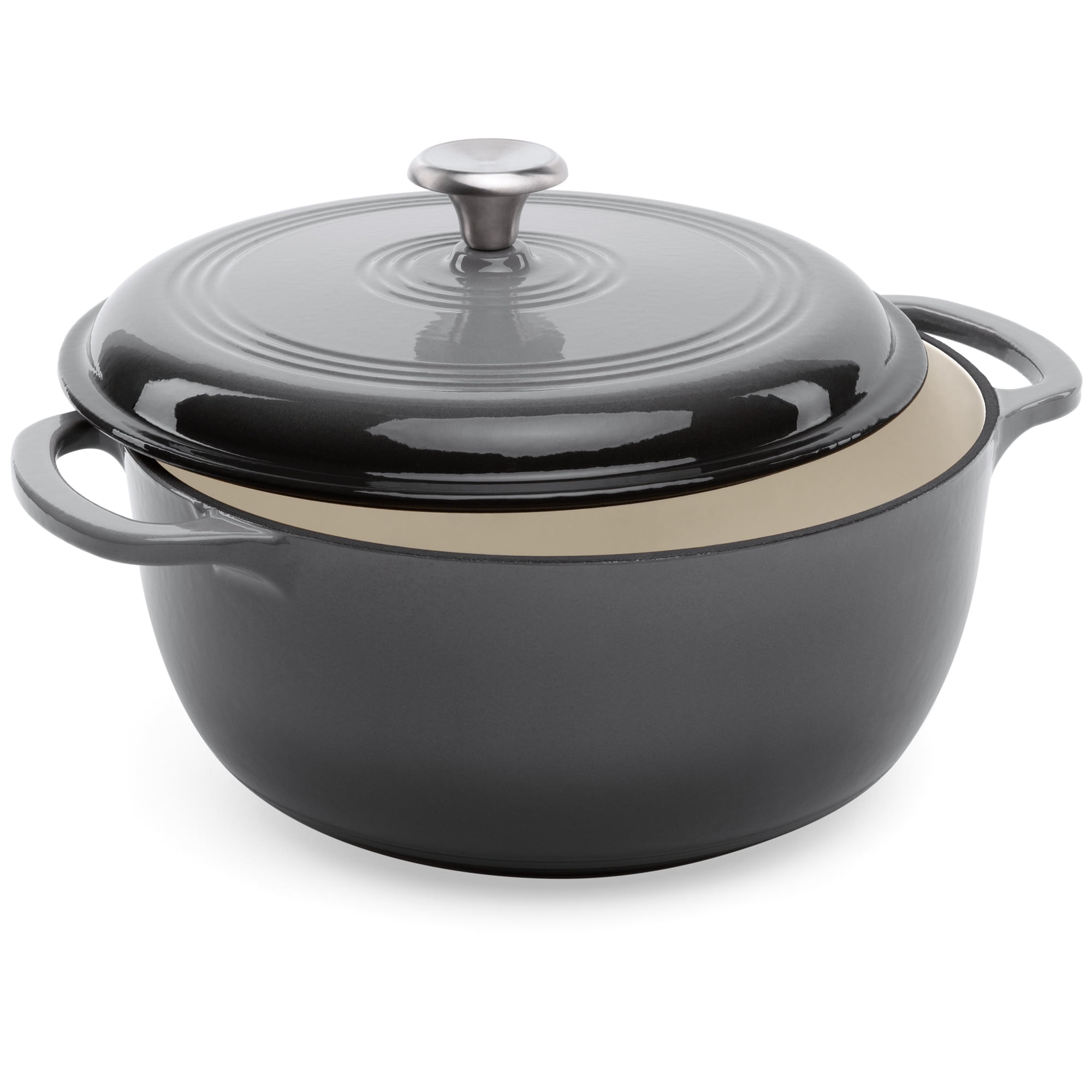 Best Choice Products 6qt Non-Stick Enamel Cast-Iron Dutch ...