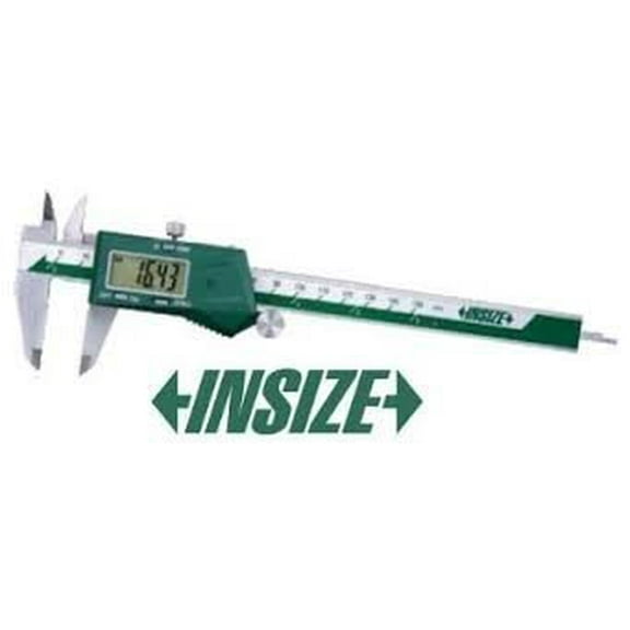 Insize 1108200 Electronic Vernier Caliper, 8 inch or 200 mm