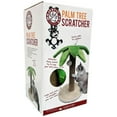 thumbnail image 2 of Majestic Pet Palm Tree Cat Scratching Post with Toy Ball, Faux Fur and Sisal Post, 2 of 3
