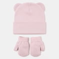 thumbnail image 6 of Leey-World Preemie Hats for Baby Girls Soft Newborn Beanies with Bear Ears Caps for Infant Girls Boys Cute Baby Nursery Hats, 6 of 8