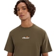 thumbnail image 2 of ellesse Camiseta para hombre Paquete de 2 - OLLIO 2, manga corta, cuello redondo, logotipo, algodón, liso Verde oscuro XL (X-Large), 2 of 4
