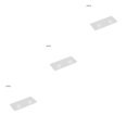 thumbnail image 1 of Moyic Ganchos de baño Recableght, perchero de pared autoadhesivo, estante sin rastro de plástico para estante de cocina, estante de Type3 NO3, 1 of 6