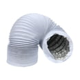 thumbnail image 4 of Conducto de aire Tubo de ventilación de aire Tubo de ventilación práctico Tubo de ventilación Manguera de aire de ventilación 180 mm x 15 m, 4 of 8