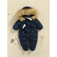 thumbnail image 3 of Manteau d'Hiver pour Bébé Combinaison Chaude à Capuche, 3 of 9