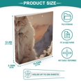thumbnail image 5 of Cat Iceberg Clouds Sunlight 3 Ring Binders 1.5 inch Hardcover File Folders with Interior Pockets A4 Size Organizer for School Office Hospital Set of 2, 5 of 8