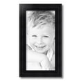 thumbnail image 2 of ArtToFrames 9" x 18" Satin Black Reverse Step Picture Frame, 9x18 inch Black Wood Poster Frame (WOM-1419), 2 of 7