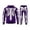 581Purple1694, variant on HAYIMI Boys Girls Halloween Skeleton Printed 2 Piece Outfit Set, Long Sleeve Hooded Sweatshirt with Graphic Joggers Pants, Kids Holiday Loungewear Tracksuit Clothes Sets