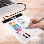 Fashion Angels Light Up Sketch Pad with Multicolor Carry Case for Tweens
