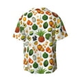 thumbnail image 2 of Fotbe Lemon Fruits Vegetables print Short Sleeve Button Down Shirts for Men Casual Summer Beach Wrinkle Free Shirt-XX-Large, 2 of 7