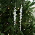 thumbnail image 4 of Christmas Tree Ornaments Shatterproof Plastic Hanging Decorations for Xmas Holiday Party Home Decor Indoor Outdoor Wall Window Mantel Decor, 4 of 6