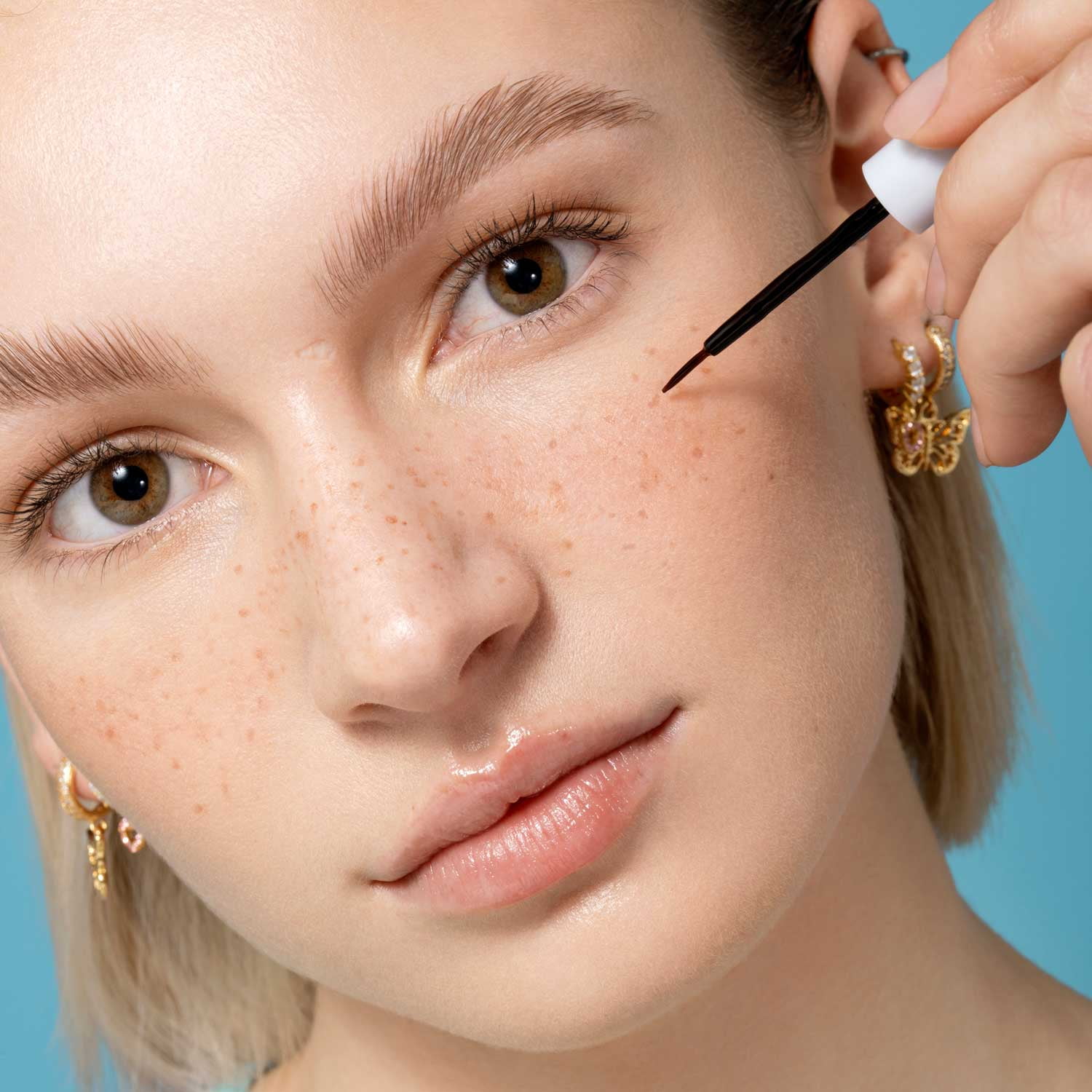 Lottie London Freckle Tint, Faux Freckle Pen, Light, 0.1 fl oz