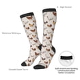 thumbnail image 3 of Daiia Sports Socks Various Chicken Printed Novelty Crew Socks for Men Women Knee High Socks Cotton Socks Soft & Breathable Support Unisex Socks, 3 of 9