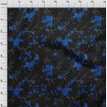 thumbnail image 4 of oneOone Velvet Blue Fabric Abstracts Fabric For Sewing Printed Craft Fabric By The Yard 58 Inch Wide, 4 of 4