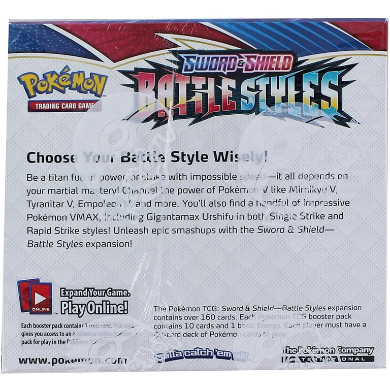 pokemon trading card game gems Pokemon - Battle Styles - Booster Pack main image 1