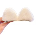 thumbnail image 1 of Bangs Hair Clip Plush for Cat Ears Hair Barrettes Animal Ears Hair Side Clips Cartoon Barrettes Hairstyle Accessories, 1 of 4