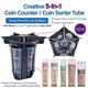 thumbnail image 5 of Coin Counter Coin Sorter Tube, Change Counter Machine Coin Roller, 5 of 5