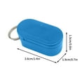 thumbnail image 3 of SPOORYYO Pill Box Keychain,Pill Keychain Holder,Travel Portable Box Keychain Box Magnetic Slide Storage Box, 3 of 5
