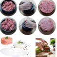 thumbnail image 2 of Burger Press Hamburger Patty Maker, Non Stick Stuffed 3 in 1 for Stuffed Burgers, Cheeseburger, Sliders, Regular Beef Burger with 200 Free Burger Papers, 2 of 7