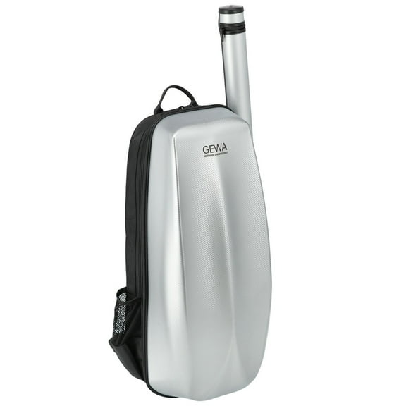 GEWA Space Bag Rucksack For Violin, Silver, 4/4-3/4