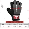 thumbnail image 2 of RDX Weight Lifting Gloves Gym Fitness Workout, Anti Slip Padded Full Palm Protection-Ultra Ventilated Training Cycling Rowing, 2 of 8