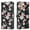 Black Flowers, variant on TECH CIRCLE Flip Wallet Phone Case for iPhone 17 Pro (6.3", 2025) with Credit Card/Cash Slot, Stand Feature, Beatiful Floral Pattern PU Leather Protective Lightweight Cute Case, Blue Flowers