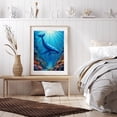 thumbnail image 6 of Diamond Art Kit for Adults, Whale Coral Reef Ocean Scene Diamond Painting for Adults Beginners, DIY Diamond Art Painting Kits, 5D Diamond Painting Crafts for Home Decor 12x16 Frameless, 6 of 7