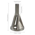 thumbnail image 5 of Taladros desbarbado Metal con vástago triangular herramienta chaflán externo 6-20mm, 5 of 5
