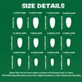 thumbnail image 3 of Ongles de Noël Pressés Faux Ongles Rouges pour Femmes Ongles Portables Manucure de Noël Faux Ongles Nœud Pointes d'Ongles (Colle 2ml), 3 of 7