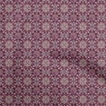 thumbnail image 1 of oneOone Cotton Cambric Maroon Fabric Asian Suzani Craft Projects Decor Fabric Printed By The Yard 42 Inch Wide, 1 of 5