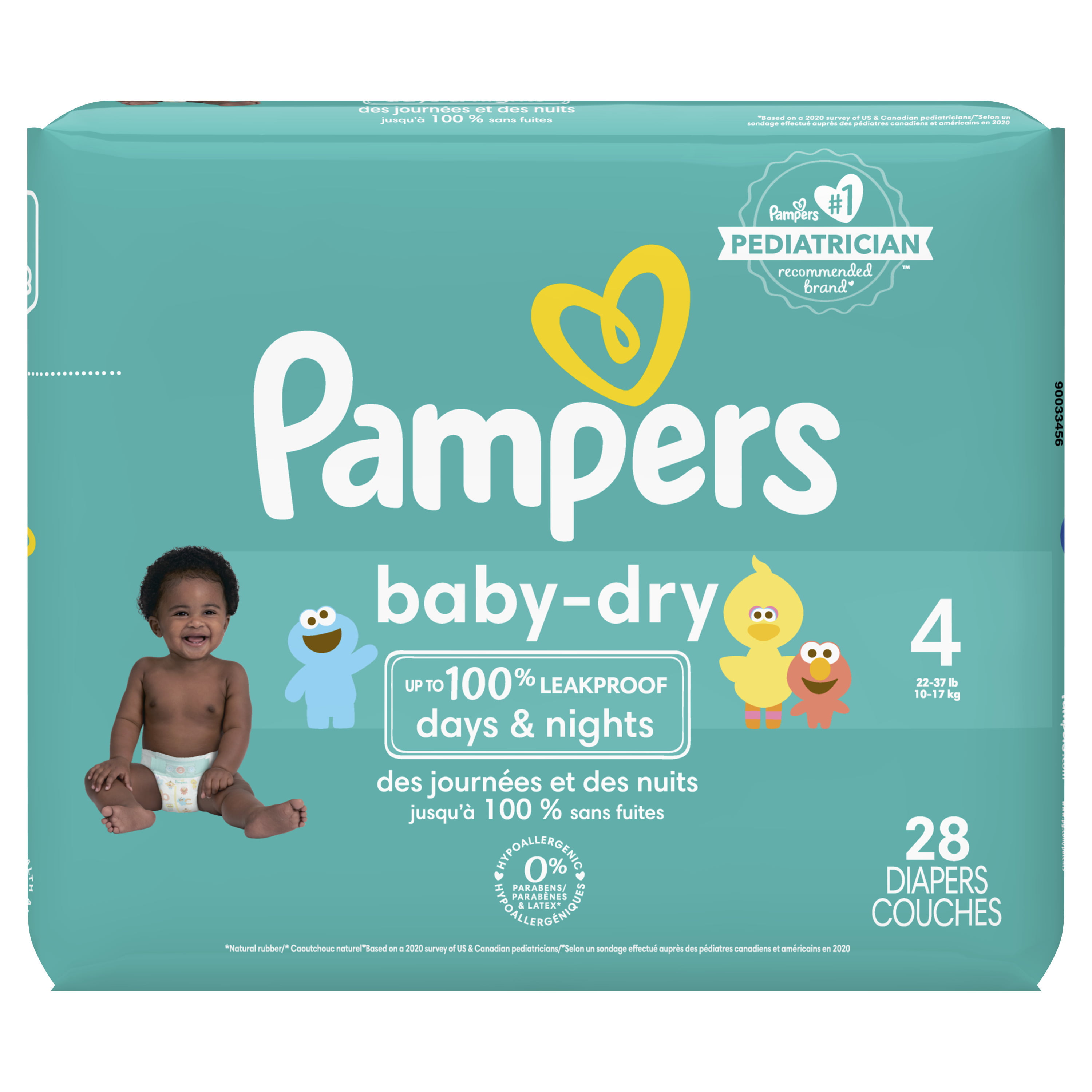 Take a risk transmission Junior Pampers Baby Dry Diapers Size 4, 28 Count (Select for More Options) -  Walmart.com