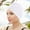 White, variant on Boreal Craft Fall Bath Towels for Bathroom Bath Towels for Adults Oversized Bath Towels Set Stretchy Turban Cap Head Wrap Band Women's Hairband Sleep Hat Scarf Hats