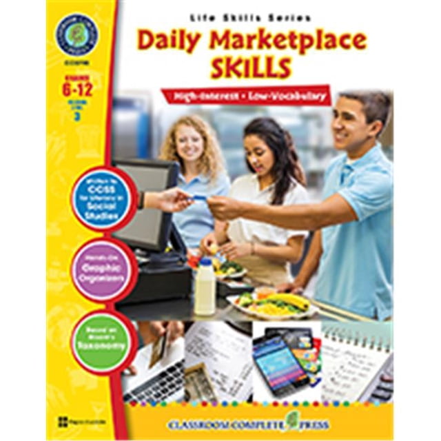 Classroom Complete Press CC5790 Daily Marketplace Skills - Sarah Joubert