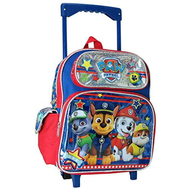 PAW Patrol Small Rolling Backpack Paw Patrol Chase/Marshall/Rubble 002190