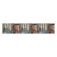 thumbnail image 2 of MKHERT Funny Old Wooden Door with Lock Country Living Image Table Runner Home Decor for Wedding Banquet Decoration 16x72 Inch, 2 of 2
