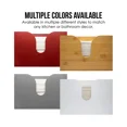 thumbnail image 5 of Dispensador de toallas de papel de bambú, soporte para toallas de papel para montaje en pared y encimera para decoración de cocina y baño; admite toallas de papel de varios pliegues, 5 of 5