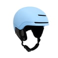thumbnail image 3 of Casco de patineta con gafas, cómodo y portátil, para ciclismo de montaña azul claro, 3 of 6