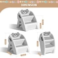 thumbnail image 2 of Soluxeo Step Stool for Toddlers, Foldable Two-Step Stool Featuring a Non-Slip Design and a Handle, Suitable for Various Uses in The Bathroom, Kitchen, Bedroom, 2 of 8